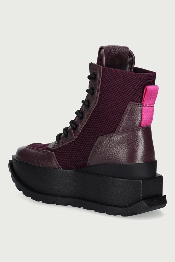 Παπούτσια United Nude Μποτάκια Γυναικεία Roko Combat 11045993165 μπορντό