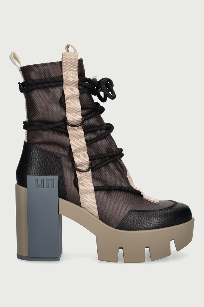 United Nude Botki damskie Grip Desert Mid 11035161165 brązowy AW26