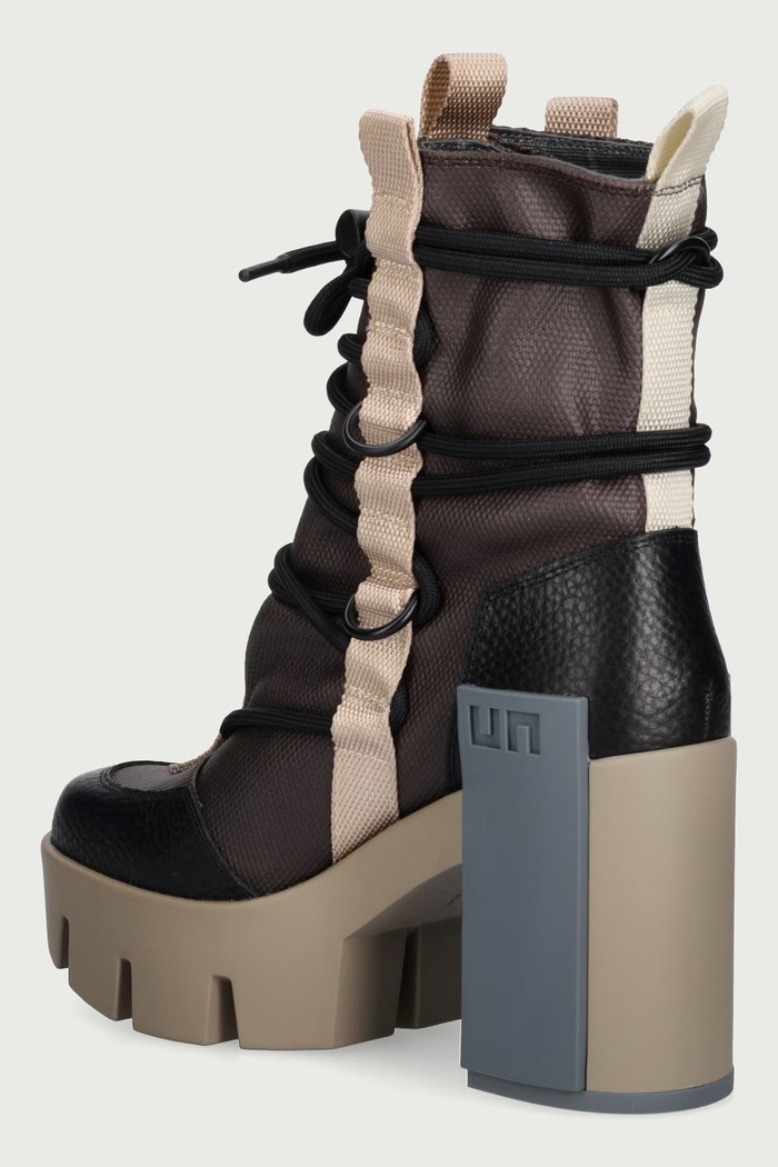 Obuwie United Nude Botki damskie Grip Desert Mid 11035161165 brązowy