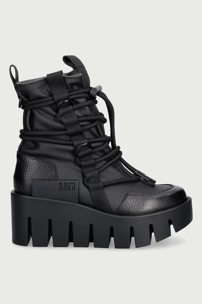 United Nude Kotníkové boty na platformě dámské Grip Desert Lo 1103401165 černá AW26