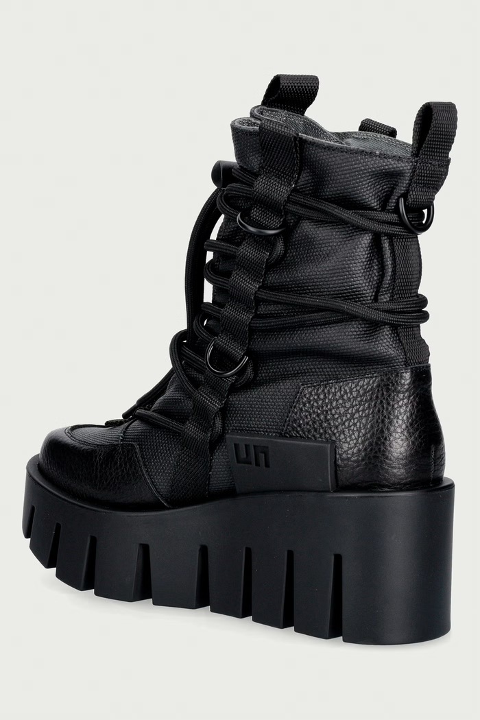Obuća United Nude Gležnjače s platformom za žene Grip Desert Lo 1103401165 crna