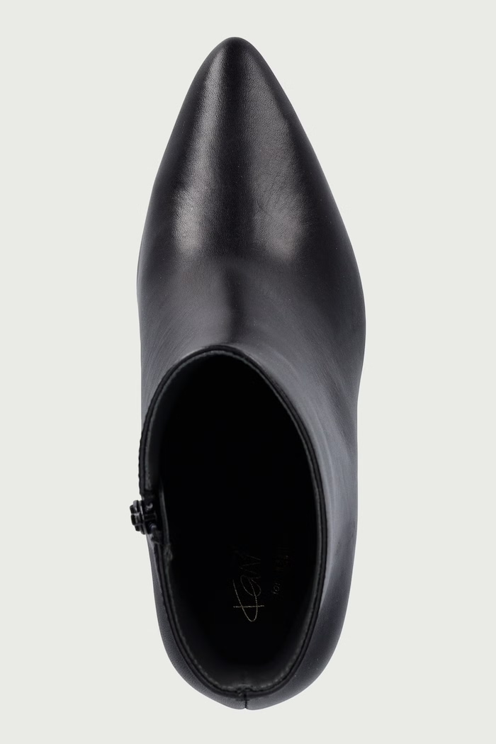 Botki na koturnie damskie skórzane Void Bootie United Nude 110300116 czarny