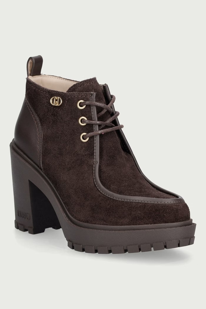 Liu Jo Botine pentru femei din piele RUBY 10 maro SF6107PX310S3365