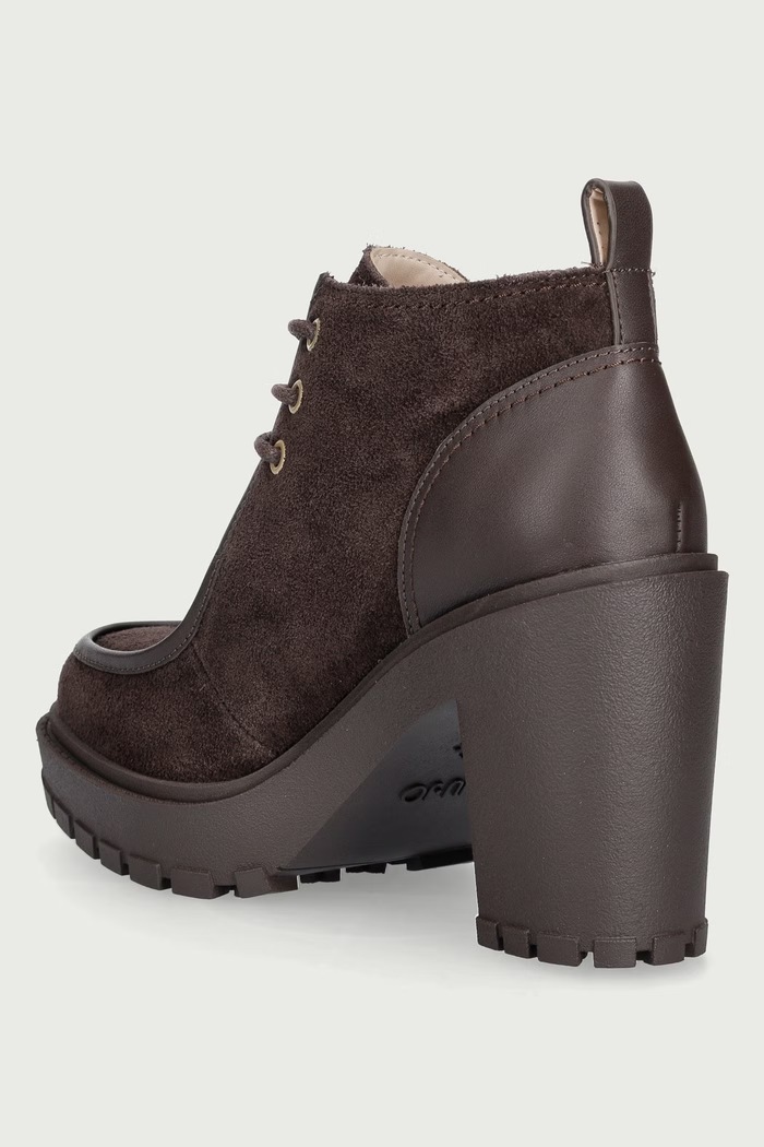 Încălțăminte Liu Jo Botine pentru femei din piele RUBY 10 SF6107PX310S3365 maro