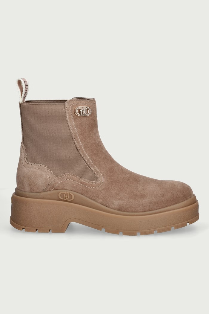 Liu Jo Chelsea čižmy na platforme dámske ANDREA 09 SF6131PX002S3448 béžová AW26