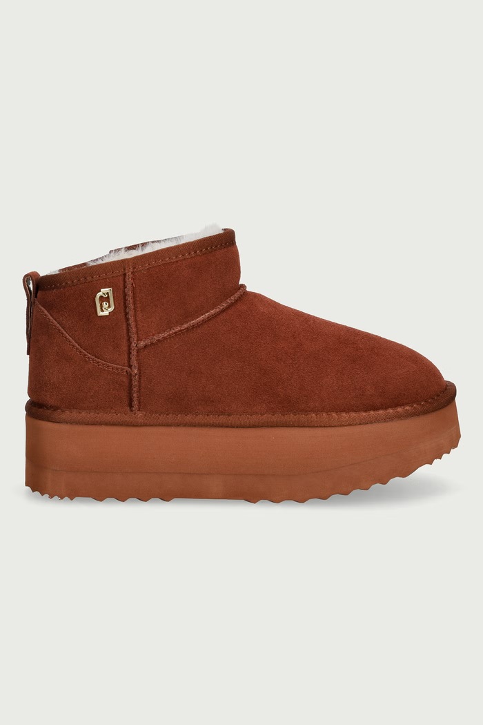 Liu Jo JANE 01 snehule dámske semišové SF6153PX002S1902 hnedá AW26