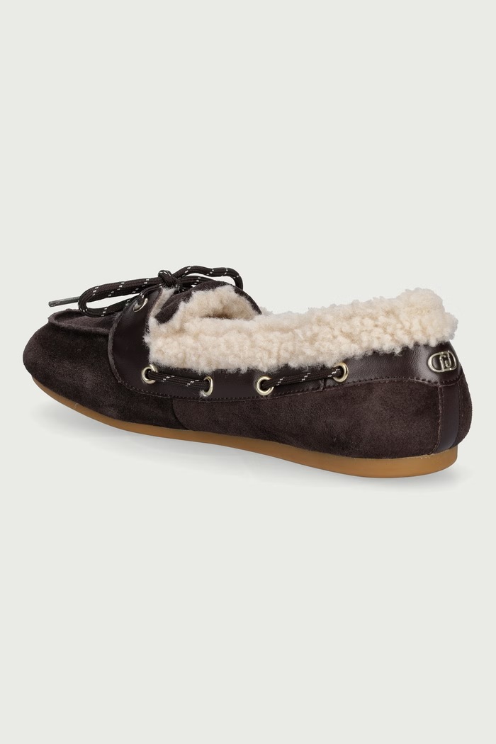 Обувки Liu Jo Мокасини дамски от кожа SKIPPER 03 SF6047PX770S3365 кафяв