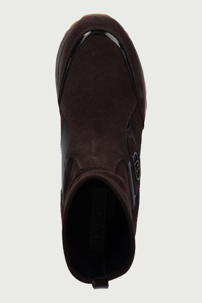 LIU JO MAXI WONDER 104 sneakers dámske semišové Liu Jo BF6107PX962S3365 hnedá