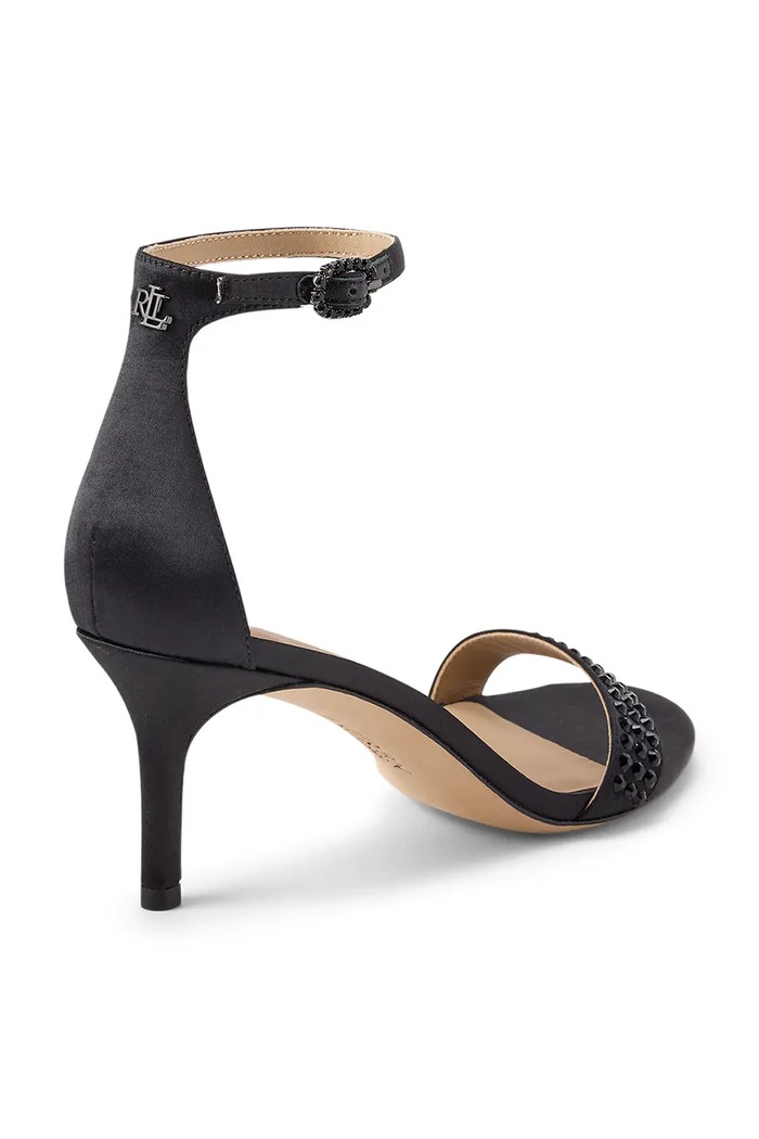 Obuwie Lauren Ralph Lauren Sandały na szpilce Allie Mid 802P22316001.001 czarny
