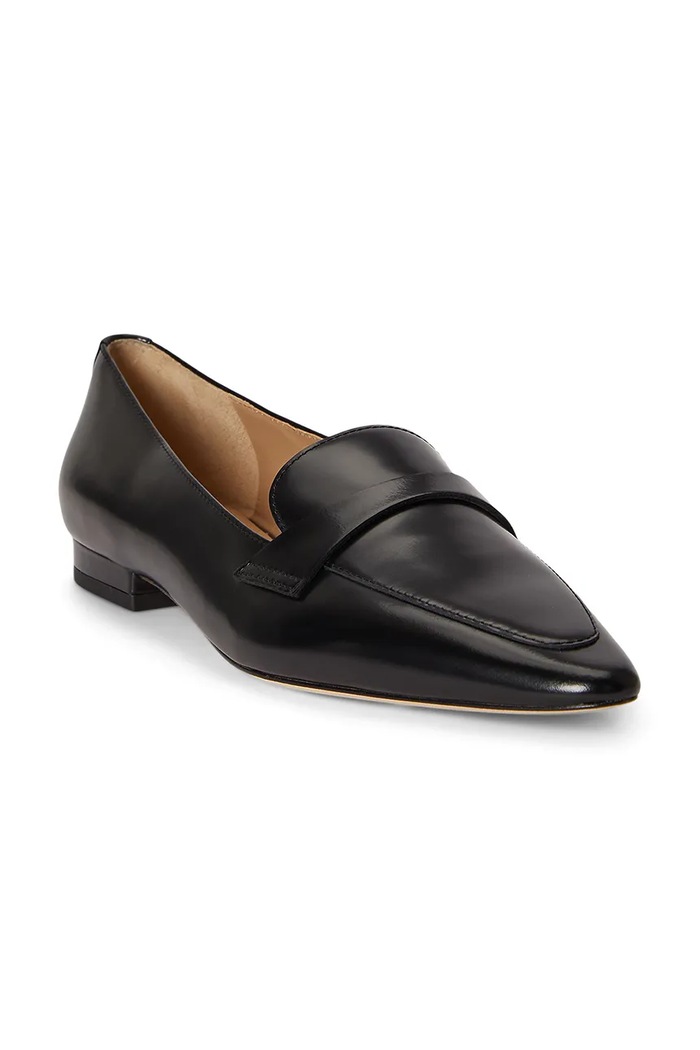 Lauren Ralph Lauren mokasyny damskie skórzane Audri Loafer 802P16900001.001 czarny AW26