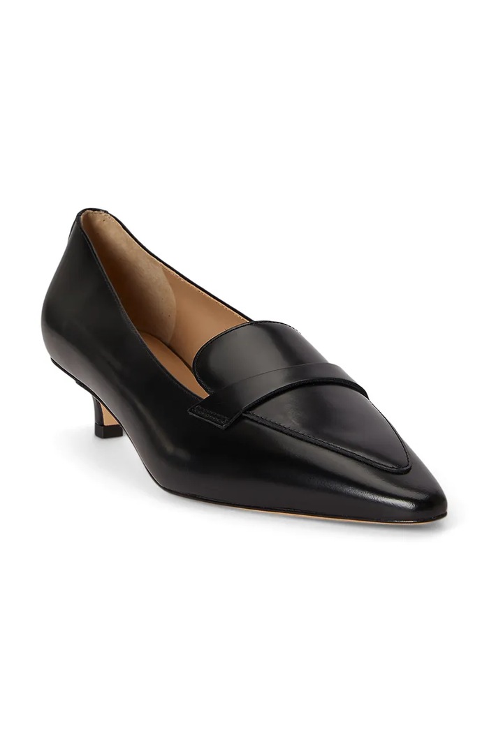 Lauren Ralph Lauren Szpilki skórzane Frncsa Lf Pp 802P16894002.001 czarny AW26