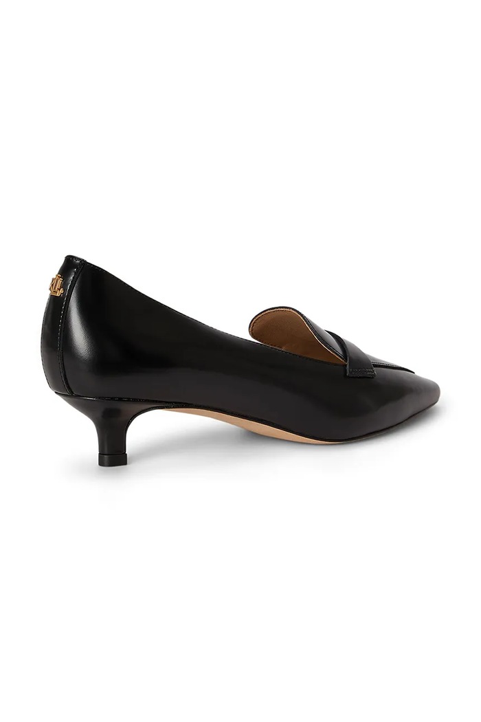 Obuwie Lauren Ralph Lauren Szpilki skórzane Frncsa Lf Pp 802P16894002.001 czarny