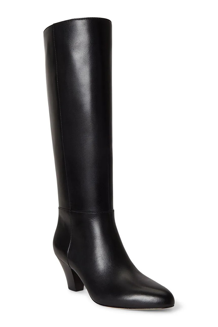 Lauren Ralph Lauren Kozaki damskie skórzane Emrsyn Tl Hl 802P15714001.001 czarny AW26