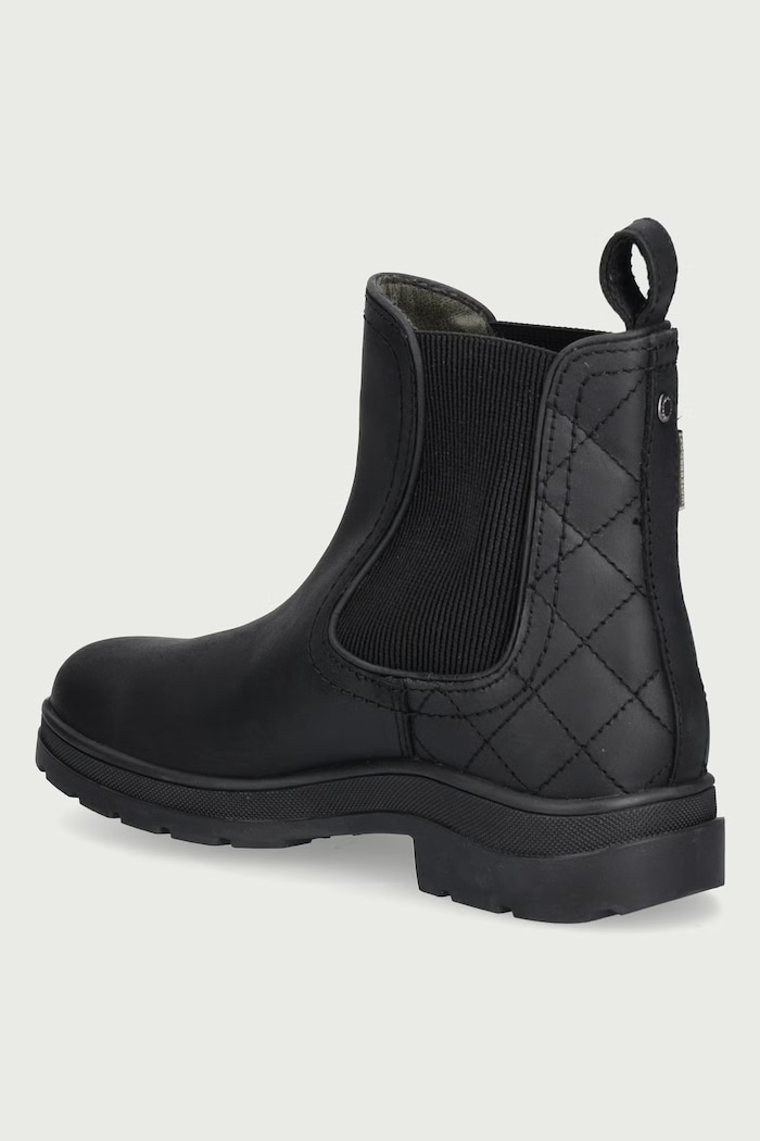 Обувки Barbour Боти челси дамски от набук LFO0789BK92 черен