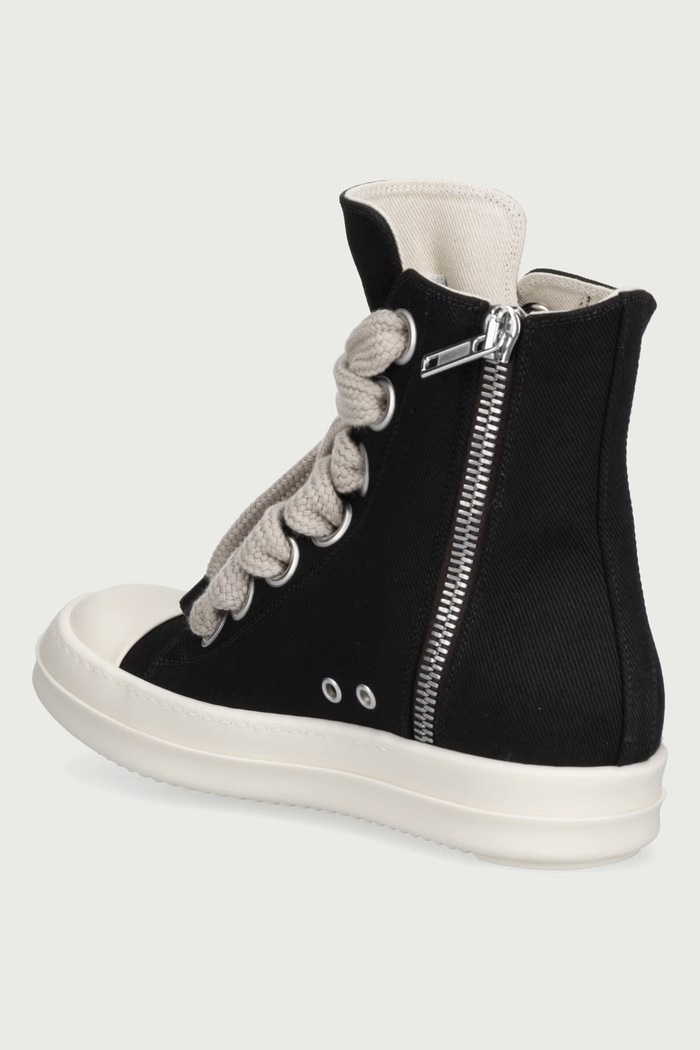 Παπούτσια Rick Owens DRKSHDW Jumbolace πάνινα Γυναικεία χαμηλά DS02F6818.DOW2 μαύρο