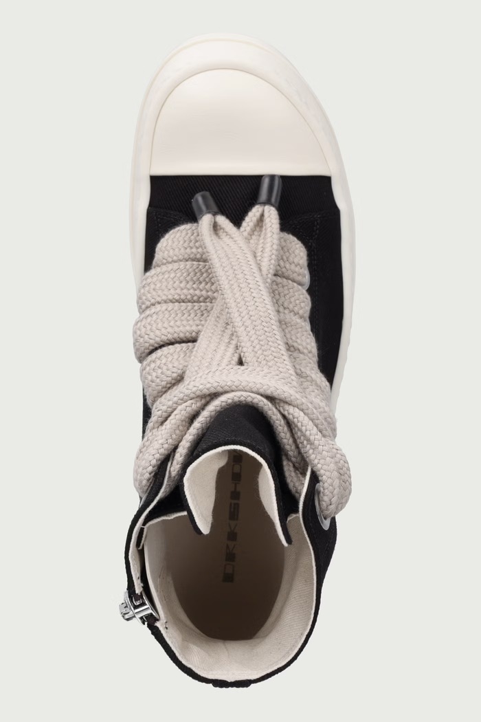 Jumbolace πάνινα Γυναικεία χαμηλά Rick Owens DRKSHDW DS02F6818.DOW2 μαύρο