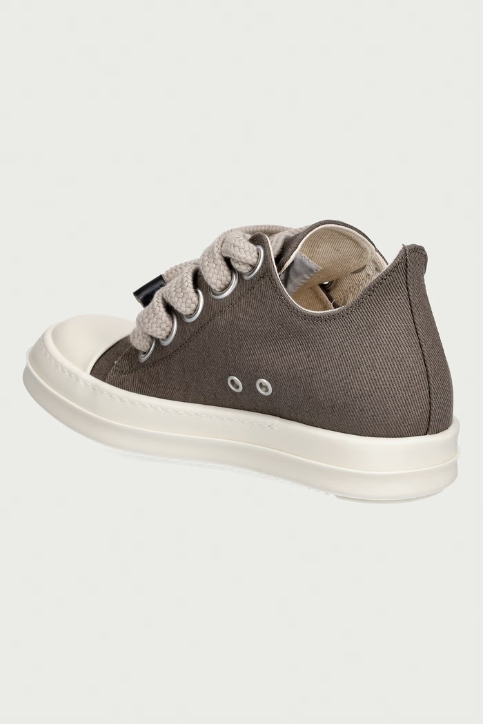 Παπούτσια Rick Owens DRKSHDW Jumbolace Low πάνινα sneakers Γυναικεία χαμηλά DS02F6819.DOW2 γκρί
