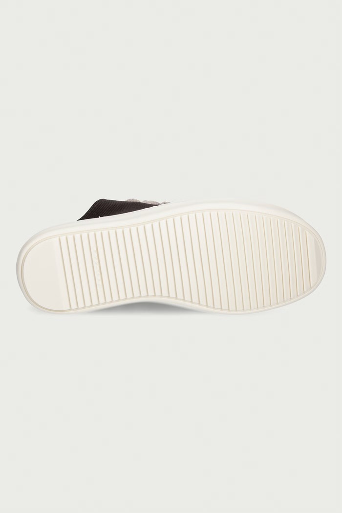 Jumbolace Low πάνινα sneakers Γυναικεία χαμηλά Rick Owens DRKSHDW καφέ DS02F6819.DOW2