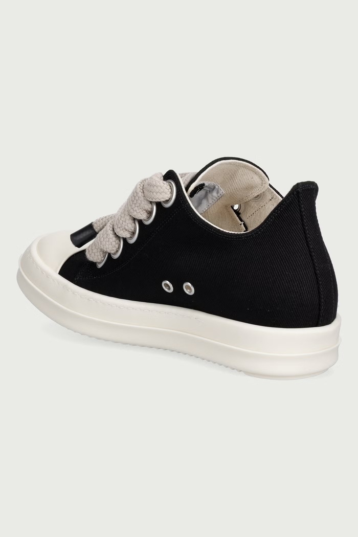 Παπούτσια Rick Owens DRKSHDW Jumbolace Low πάνινα sneakers Γυναικεία χαμηλά DS02F6819.DOW2 μαύρο