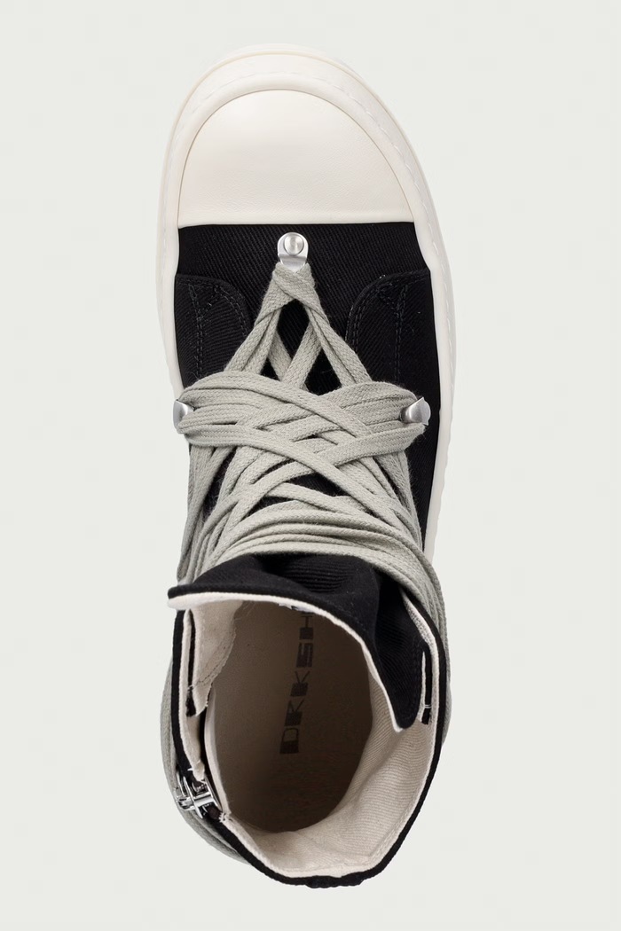 Megalace πάνινα Γυναικεία υψηλά Rick Owens DRKSHDW DS02F6809.DOW1 μαύρο