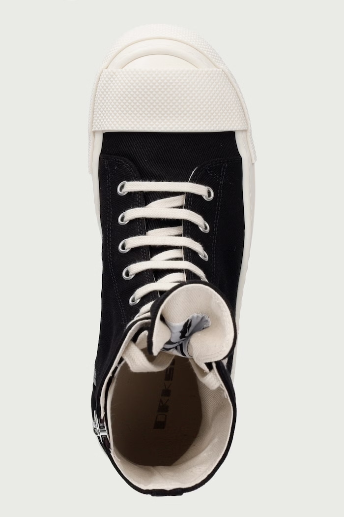 Πάνινα Γυναικεία υψηλά Rick Owens DRKSHDW DS02F6800.DOEH1 μαύρο