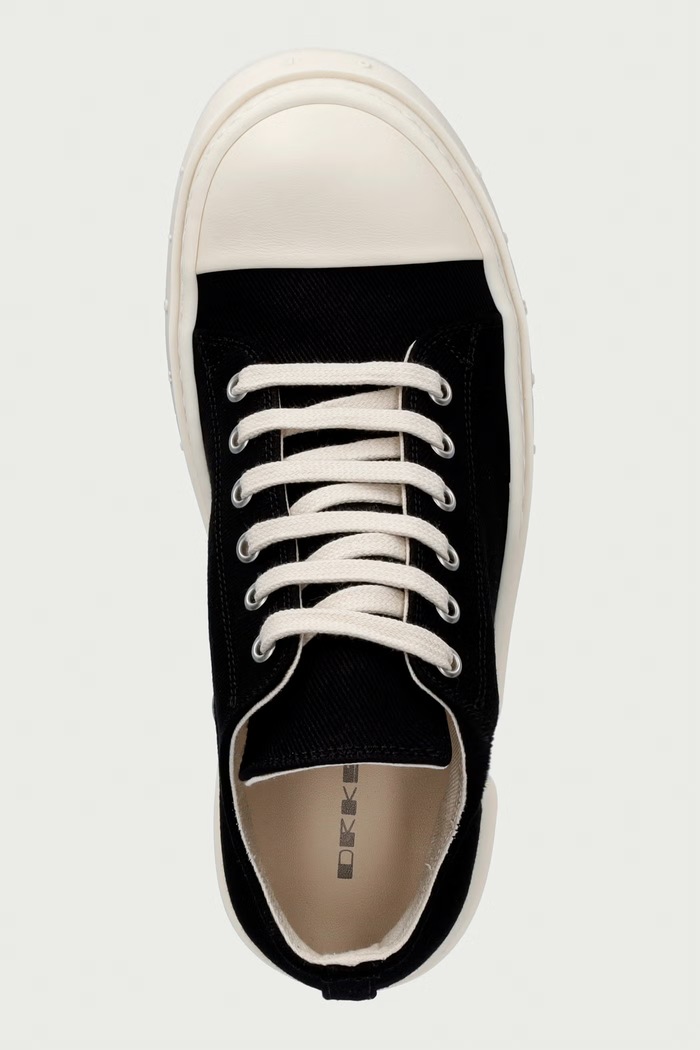 Low кеди жіночі низькі Rick Owens DRKSHDW DS02F6802.DOEH4 чорний