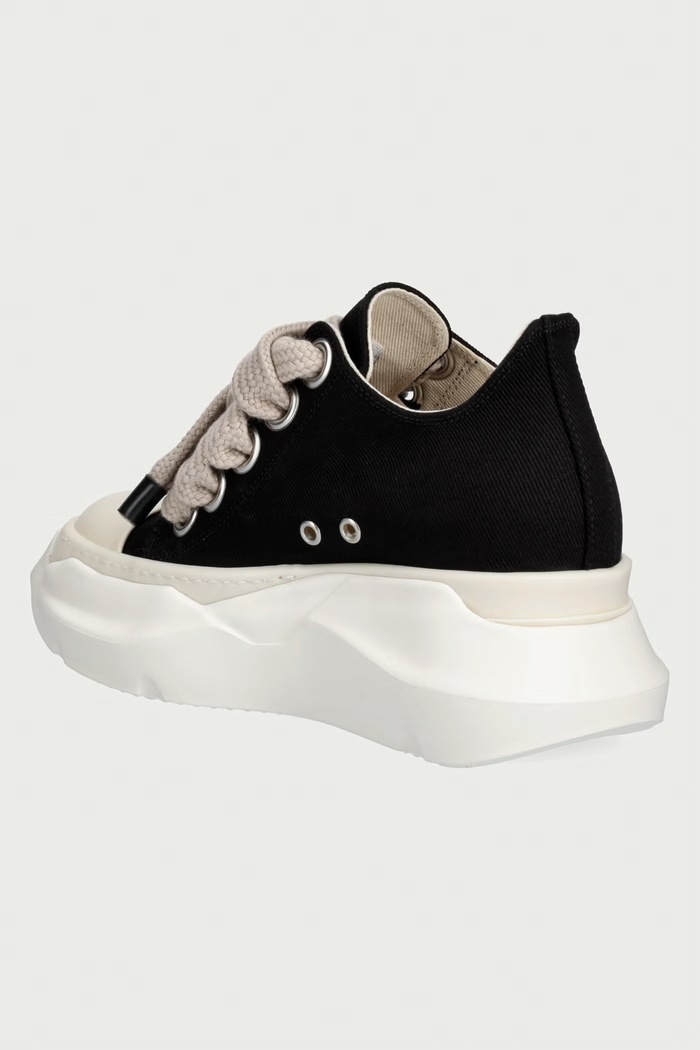 Взуття Rick Owens DRKSHDW Jumbolace Abstract Low кеди жіночі на платформі DS02F6845.DOW2 чорний