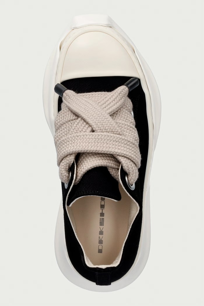 Jumbolace Abstract Low кеди жіночі на платформі Rick Owens DRKSHDW DS02F6845.DOW2 чорний