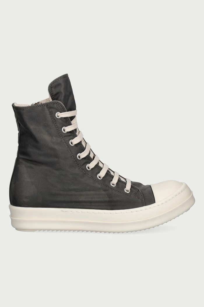 Rick Owens DRKSHDW Класичні кеди жіночі високі DS02F6800.NBFD сірий AW26