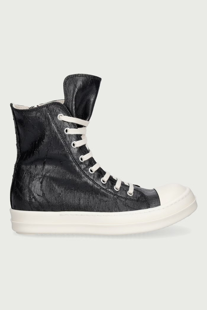 Rick Owens DRKSHDW Πάνινα Γυναικεία υψηλά DS02F6800.BMC μαύρο AW26