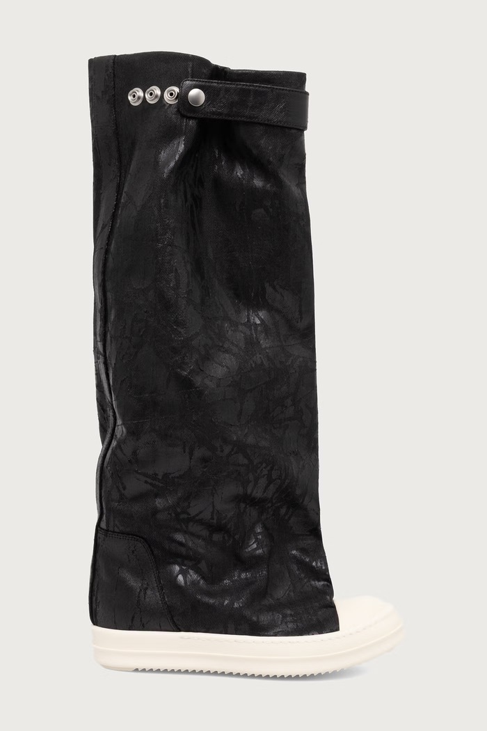 Rick Owens DRKSHDW Elephant чоботи жіночі DS02F6813.BMC чорний AW26