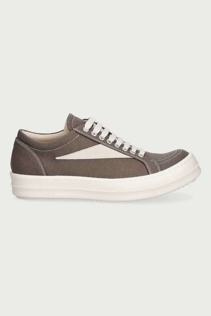 Rick Owens DRKSHDW Vintage πάνινα sneakers Γυναικεία χαμηλά DS02F6803.DOLVS γκρί AW26