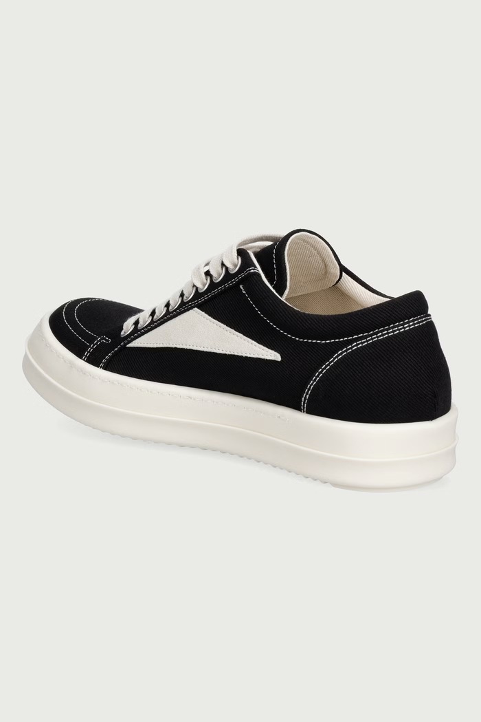 Παπούτσια Rick Owens DRKSHDW Vintage πάνινα sneakers Γυναικεία χαμηλά DS02F6803.DOLVS μαύρο