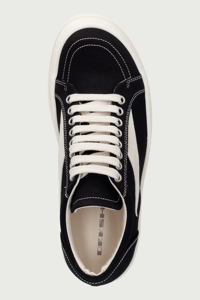 Vintage πάνινα sneakers Γυναικεία χαμηλά Rick Owens DRKSHDW DS02F6803.DOLVS μαύρο