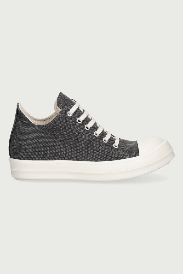 Rick Owens DRKSHDW Low πάνινα sneakers Γυναικεία χαμηλά με πλατφόρμα DS02F6802.CVG γκρί AW26