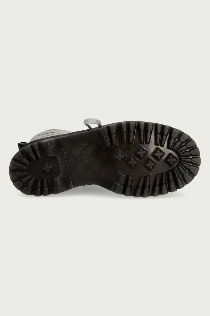 Rick Owens DRKSHDW x Dr. Martens ботинки до щиколотки на платформе для женщин нубуковые Rick Owens DRKSHDW чёрный DW02F1813.3001