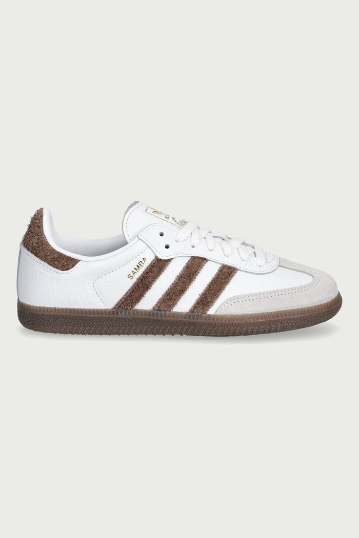 adidas Originals Samba Og sneakersy damskie skórzane LA0971 biały AW26