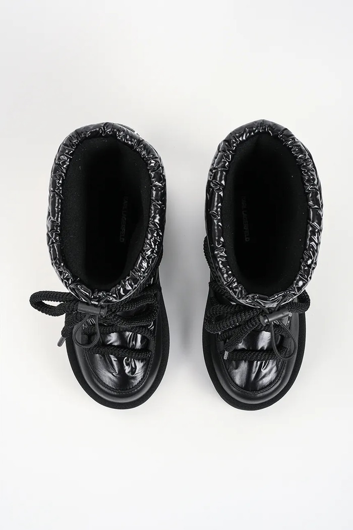Skylar śniegowce damskie Karl Lagerfeld KL49686.H00 czarny