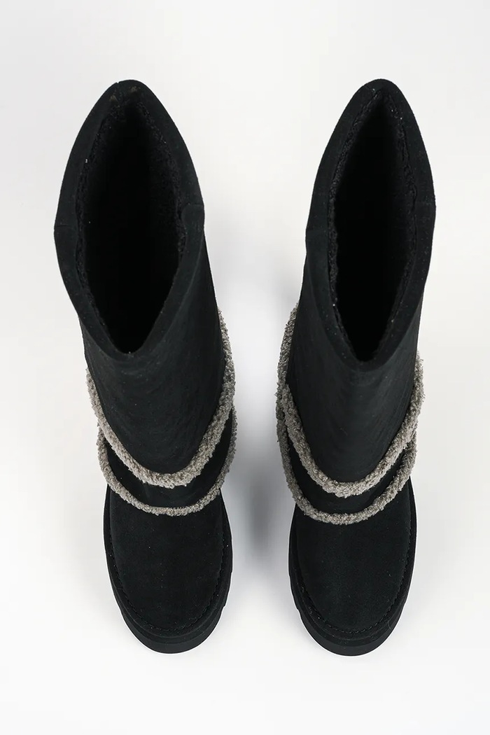 Kozaki damskie Skylar Karl Lagerfeld KL48672.500 czarny