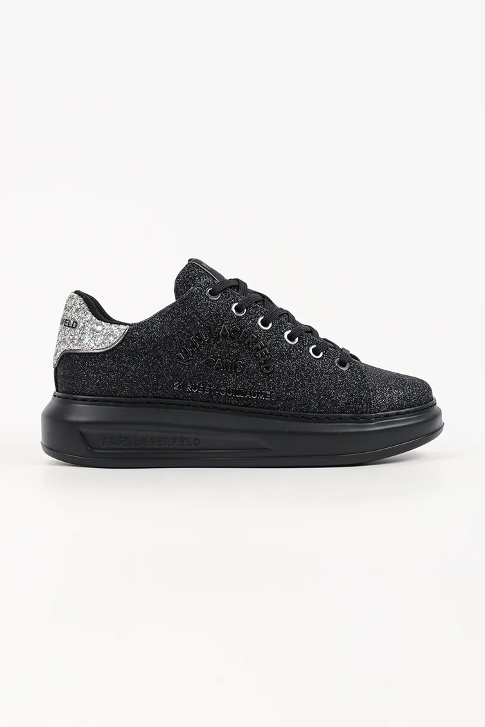 Karl Lagerfeld Kapri sneakersy damskie czarny KL62539G.G0X