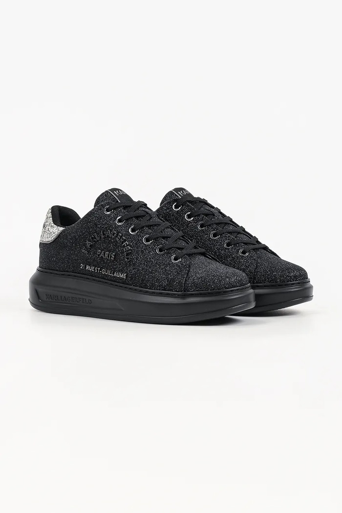 Karl Lagerfeld Kapri sneakersy damskie KL62539G.G0X czarny AW26