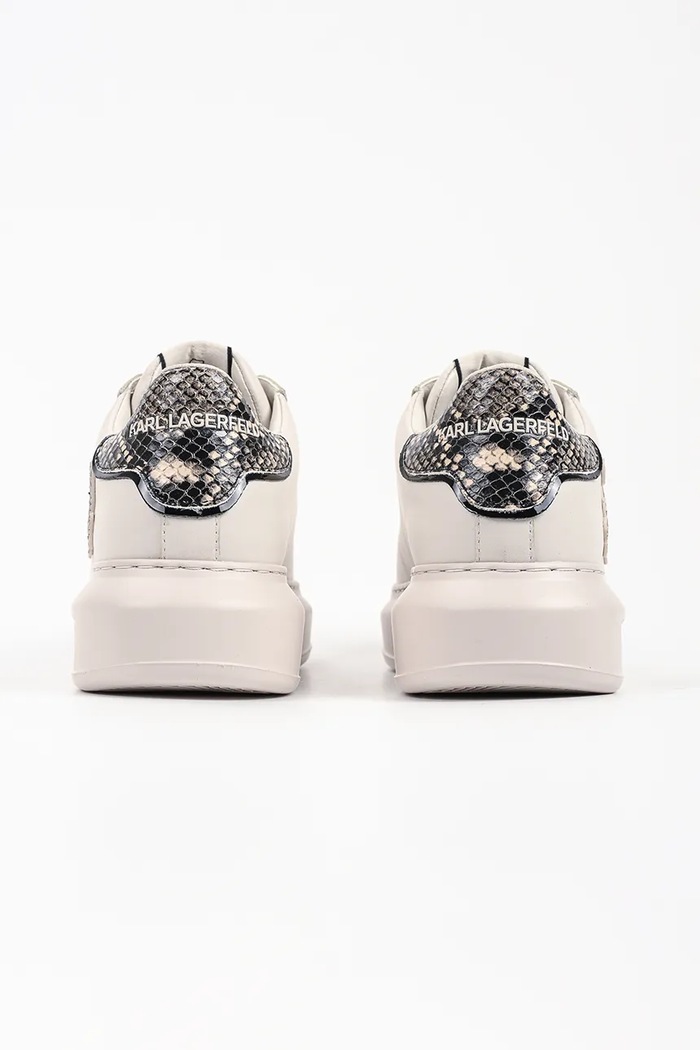 Obuwie Karl Lagerfeld Kapri sneakersy damskie skórzane KL62517P.011 beżowy