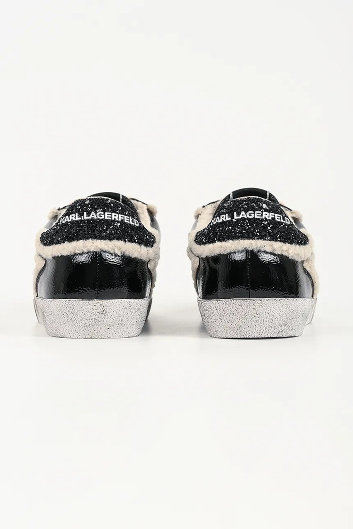 Obuwie Karl Lagerfeld Skool tenisówki damskie KL60130L.000 czarny