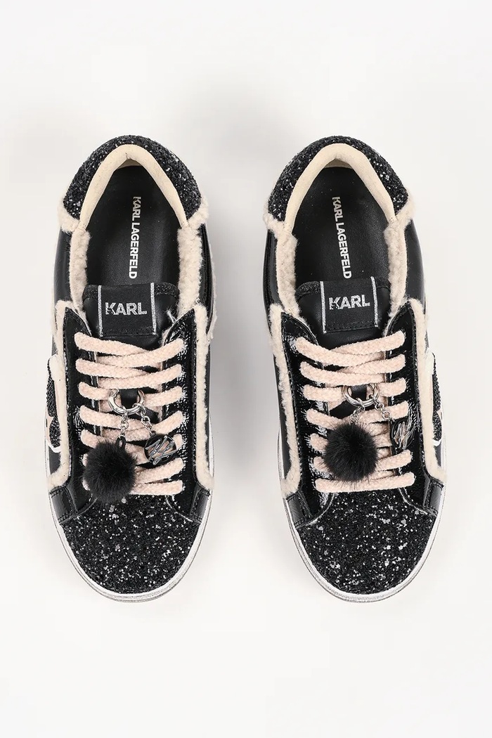 Skool tenisówki damskie Karl Lagerfeld KL60130L.000 czarny