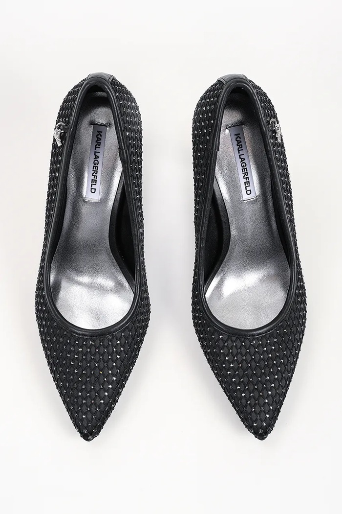 Szpilki Sarabande Karl Lagerfeld KL30977.S0S czarny