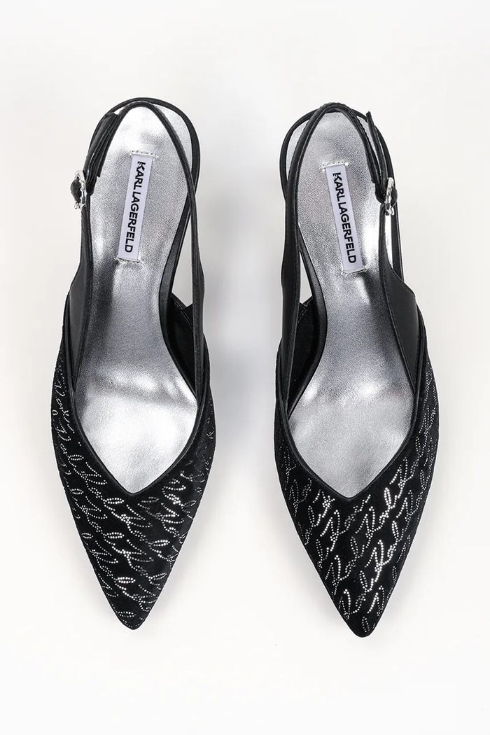 Szpilki Sienna Karl Lagerfeld KL32706A.L0S czarny