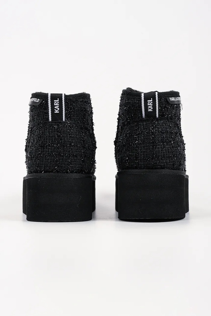 Obuwie Karl Lagerfeld Thermo śniegowce damskie KL48524B.B0U czarny