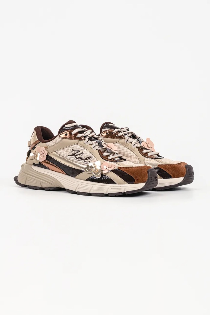 Karl Lagerfeld Orion sneakersy damskie KL65515F.4H8 beżowy AW26