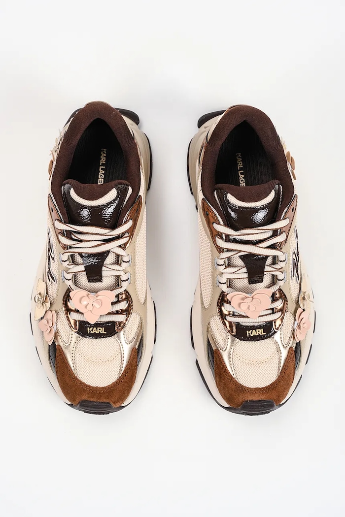 Orion sneakersy damskie Karl Lagerfeld KL65515F.4H8 beżowy