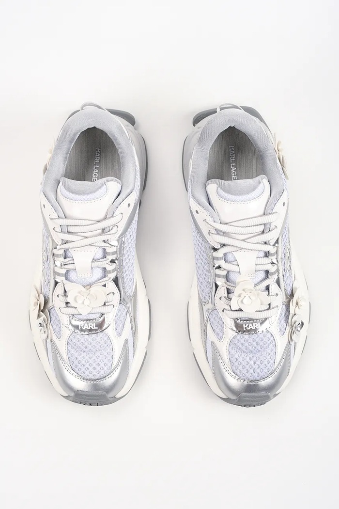 Karl Lagerfeld Orion sneakersy damskie srebrny KL65515F.4SL